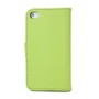 Wallet Case f�r Apple iPhone 4 4S Genuine Split Echt Leder