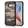 Outdoor Case fr Samsung Galaxy S6 G920 TPU Hybrid Camouflage