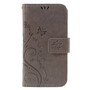 Wallet Case f�r Samsung Galaxy A3 A310 (2016) Butterfly Flower Motiv