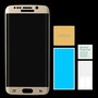 Samsung Galaxy S6 Edge G925 AMORUS Schutzglas Full Coverage Protector 9H