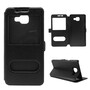 Wallet Case fr Samsung Galaxy A5 A510 (2016) Dual Window View Silk Book Etui