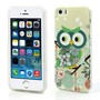 Apple iPhone SE 5 5S TPU IMD Case Cartoon Owl