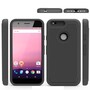 Outdoor Case f�r Google Pixel Silikon Hybrid Football Grain