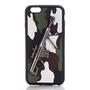 TPU Case f�r Apple iPhone 6 6S 3D Gun Pattern Gewehr Camouflage
