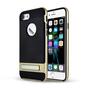 TPU PC Hybrid Case f�r Apple iPhone 8 7 SE 2020 Chrome Kickstand