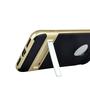 TPU PC Hybrid Case f�r Apple iPhone 8 7 SE 2020 Chrome Kickstand