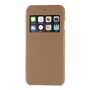 Wallet Case f�r Apple iPhone 8 7 SE 2020 Window View Brushed Look