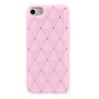 Silikon Case f�r Apple iPhone 8 7 SE 2020 Rhinestone Rhombus Glitzer Bling H�lle