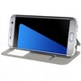Wallet Case f�r Samsung Galaxy S7 Edge G935 Window View Metal Slide Touch