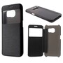 Wallet Case f�r Samsung Galaxy S6 Edge G925 Window View Book Etui