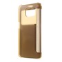 Wallet Case f�r Samsung Galaxy S6 Edge G925 Window View Book Etui