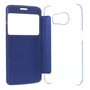 Wallet Case f�r Samsung Galaxy S6 Edge G925 Window View Book Etui