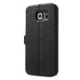 Wallet Case fr Samsung Galaxy S6 Edge G925 Dual Window View Silk Book Etui