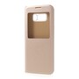 Wallet Case f�r Samsung Galaxy S8 G950 Window View Litchi Book Etui