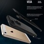 TPU PC Hybrid Case f�r Apple iPhone SE 5 5S Brushed Look
