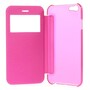 Wallet Case f�r Apple iPhone 6 6S Handy Tasche Window View Folio Book Etui