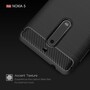 TPU Case f�r Nokia 5 Carbon Skin Brushed