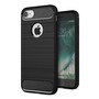 TPU Case f�r Apple iPhone 8 7 Carbon Skin Brushed