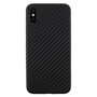 Thin Case f�r Apple iPhone XS X Carbon Fiber Optik Muster