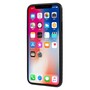 Thin Case f�r Apple iPhone XS X Carbon Fiber Optik Muster