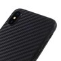 Thin Case f�r Apple iPhone XS X Carbon Fiber Optik Muster