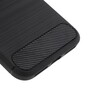 TPU Case f�r Apple iPhone XS X Carbon Skin Brushed