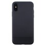 TPU Case f�r Apple iPhone XS X Soft Carbon Fiber Muster