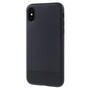 TPU Case f�r Apple iPhone XS X Soft Carbon Fiber Muster