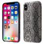 Hard Case f�r Apple iPhone XS X Snake Schlange Optik Skin Muster