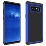 Outdoor Case f�r Samsung Galaxy Note 8 Hybrid Silikon Football Grain