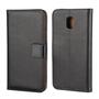Wallet Case f�r Samsung Galaxy J5 J530 (2017) Genuine Split Echt Leder