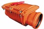 R�ckstauverschluss  DN110 mit doppelter R�ckstauklappe