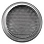 Edelstahl L�ftungsgitter Deckma� 133 mm rund mit Flansch Insektenschutz NVM110