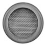 Edelstahl L�ftungsgitter Deckma� 97 mm rund mit Flansch Insektenschutz VM75N