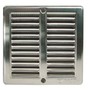 Edelstahl L�ftungsgitter 150x150mm Abluftgitter Insektenschutz u Einbaurahmen S