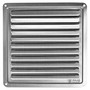 Edelstahl L�ftungsgitter 155x155 mm Abluftgitter Schlitz Gitter Lamellengitter