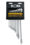 ELORA Ringmaulschl�ssel-Satz 8-12 mm 205-KH9 