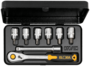 ELORA Steckschl�ssel-Satz 3/8 Zoll, 8-teilig 