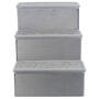 Trixie Hundetreppe 3 Stufen f�r Bett & Sofa, grau