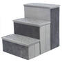 Trixie Hundetreppe 3 Stufen f�r Bett & Sofa, grau