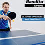 Outdoor-Tischtennisplatte Bandito, wetterfest, klappbar, 274 x 152,5 x 76cm