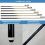 Winsport Billard-Queue ECO, einteilig