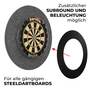 Karella Schallschutz f�r Steeldartboard Ultimo 69 cm mit integriertem Surround / Auffangring