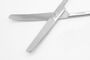 chirurgische Schere, stumpf/stumpf, gebogen, 16 cm
