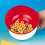 Speise Sch�ssel auf Saugnapf - Farbe: Rot