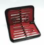 Pr�parierset, Instrumente, Pr�parierbesteck, Etui 14teilig