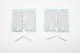 Carbon Plus Elektroden f�r Tens / EMS Ger�t, selbstklebend, 4 St�ck, 40 x 80 mm