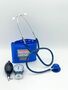 Pressure Man II Set Blutdruckmessger�t mit Doppelkopf Stethoskop, Farbe: blau