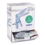 Gyn, Vaginal Spekulum, Cusco Plastik klar steril Gr L 25x
