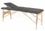 Behandlungsliege, Massageliege, Liege klappbar, mobil, H�he 57-85 cm, aus Holz